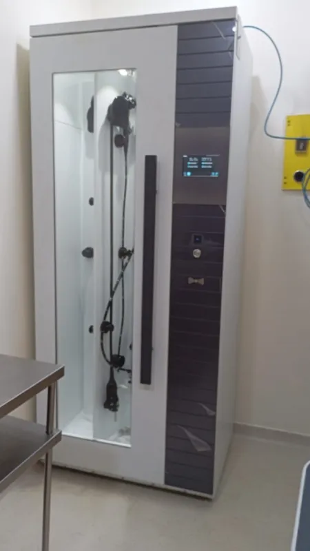 New endoscope drying cabinet installed in the room